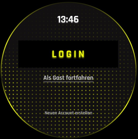Login Screen